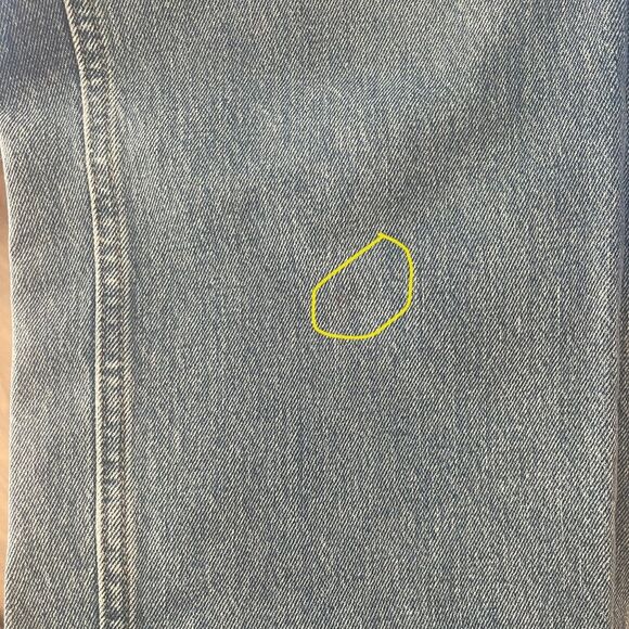 Abercrombie & Fitch 90s Straight Ultra High Rise Jeans Size 14 L / 32 - Picture 7 of 9